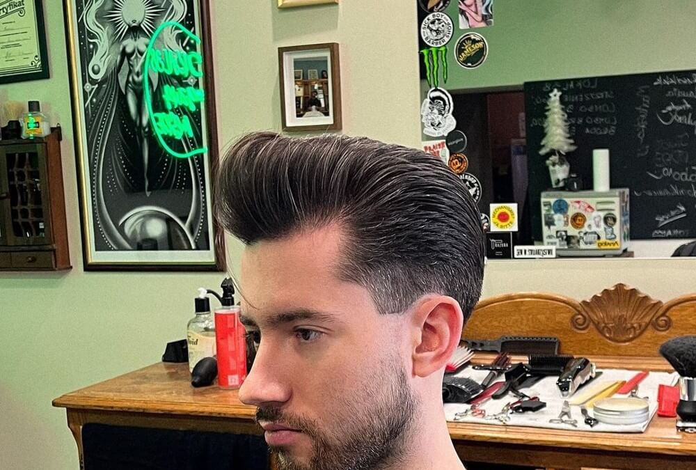 pompadour kapsel