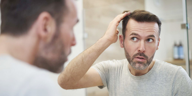 droog haar mannen