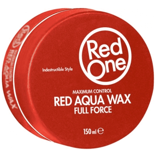 red aqua hair wax