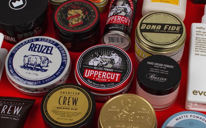 verschil tussen wax, gel, pomade, clay, paste